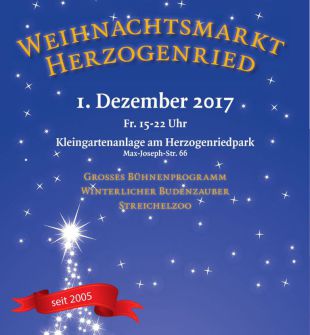 Plakat Weihnachtsmarkt