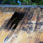 Reparatur Pergola Dach 2018