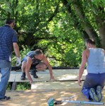 Reparatur Pergola Dach 2018