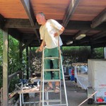 Reparatur Pergola Dach 2018