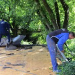 Reparatur Pergola Dach 2018